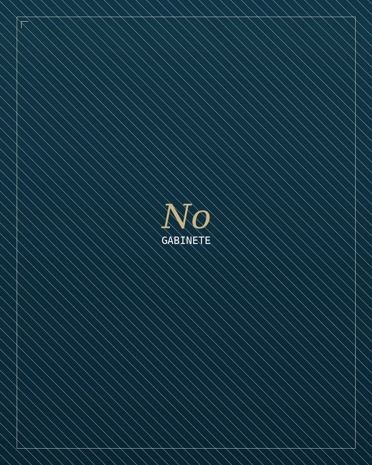 No gabinete