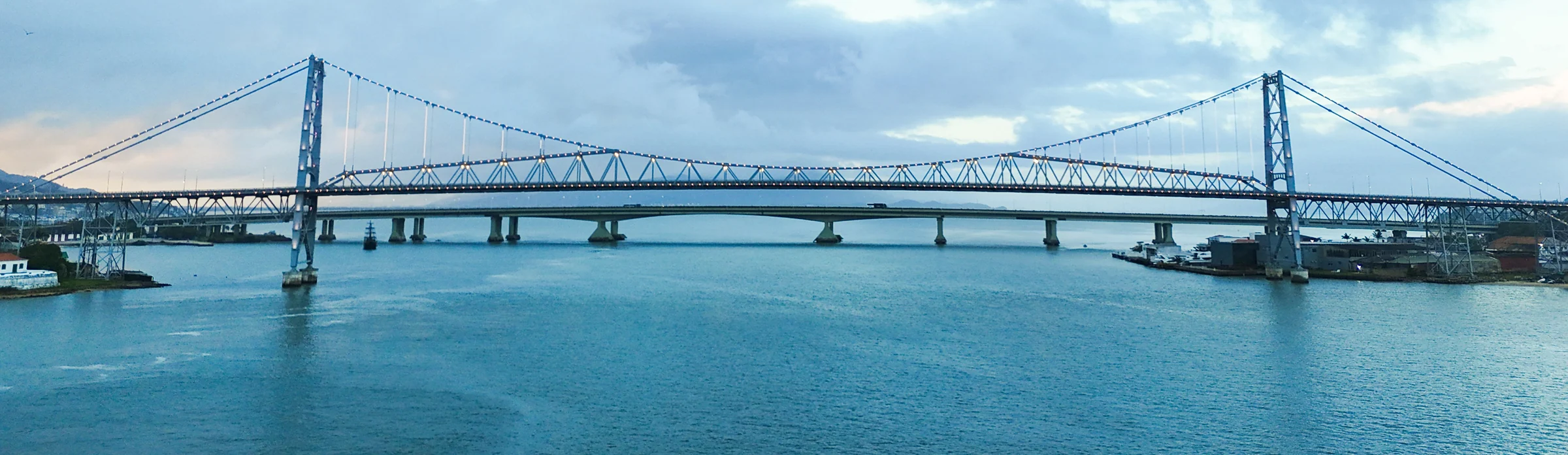 Ponte Hercílio Luz e Florianópolis